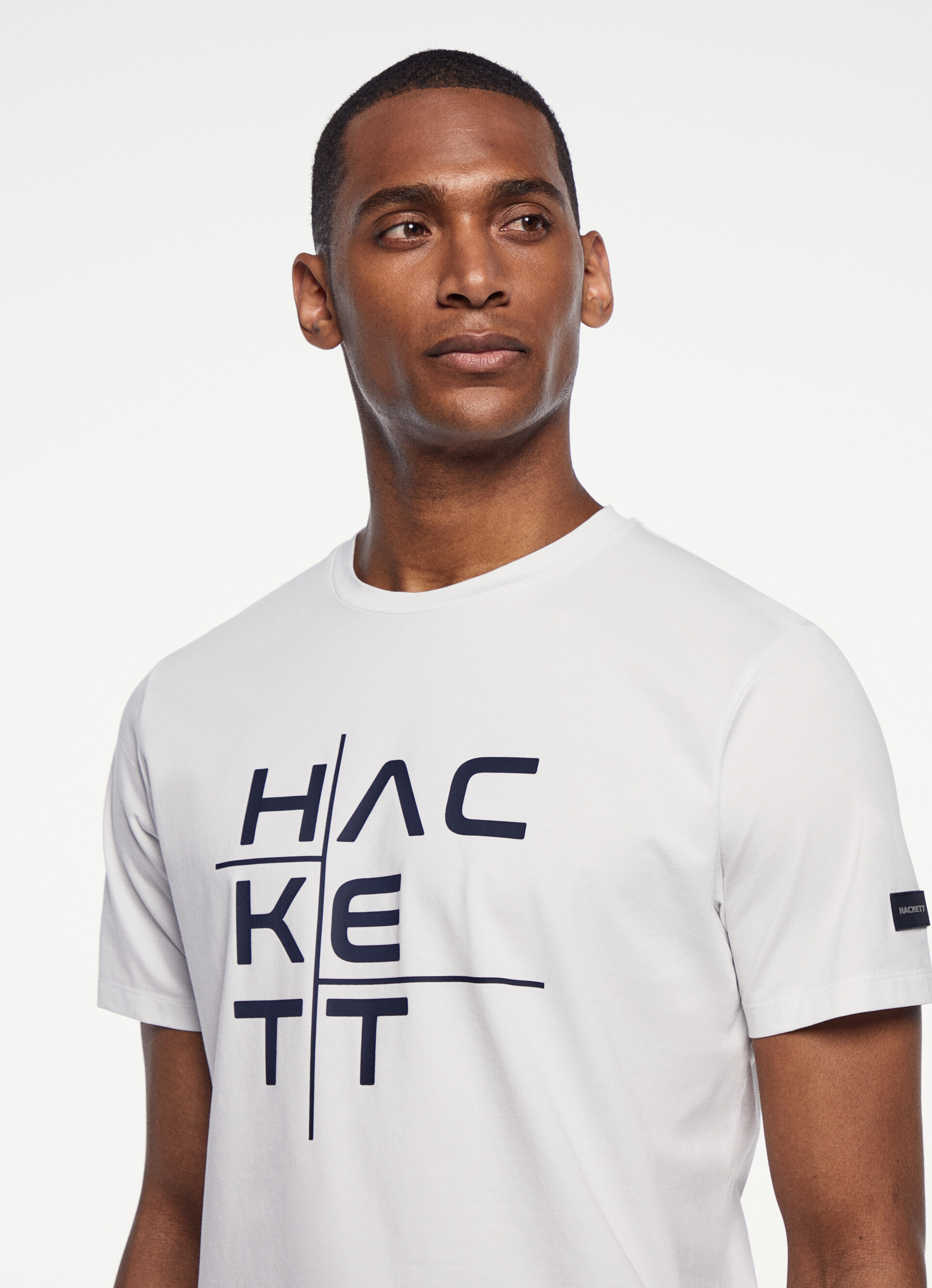 HACKETT LONDON MEN CLASSIC LOGO SS T SHIRT/TEE/ TOP CLASSIC FIT Was £45.00