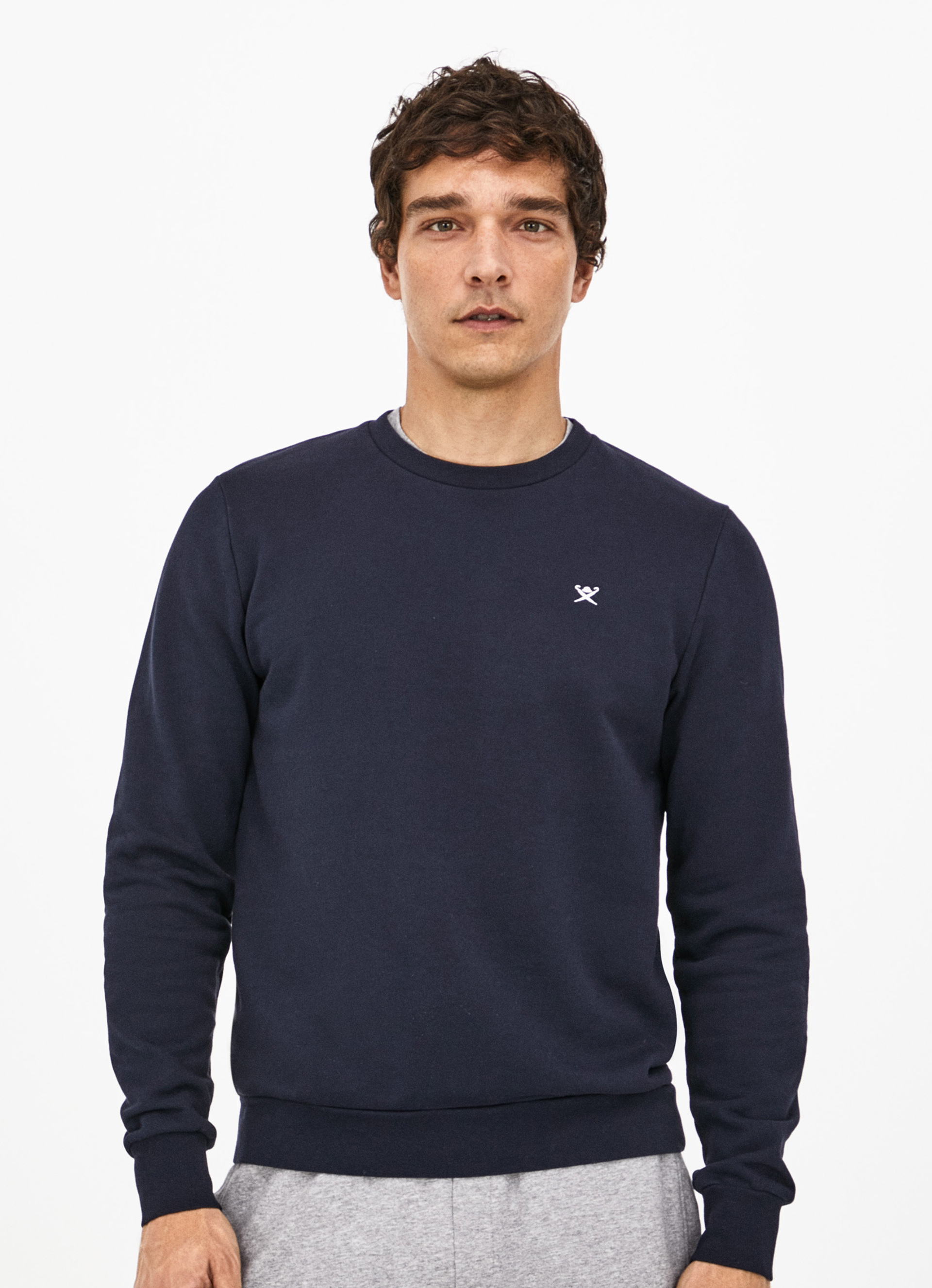 Embroidered Fleece Sweatshirt Hackett